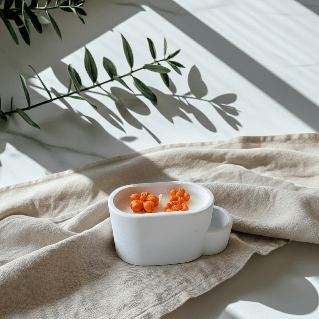 Sage Garden Soy Candle – Handmade Botanical Candle | Coastal Home Decor
