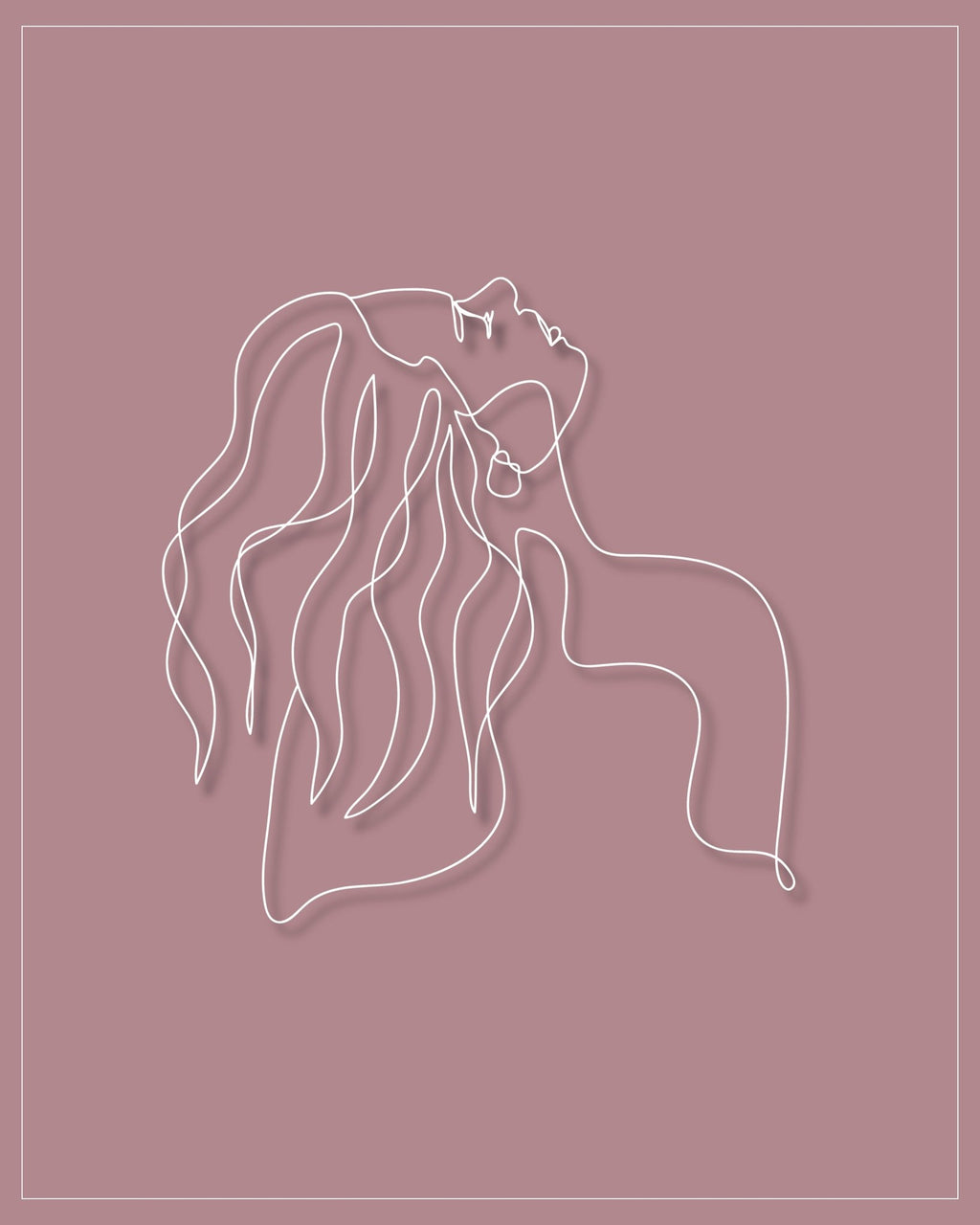 Scorpio Zodiac Print | Minimalist Line Art Wall Art