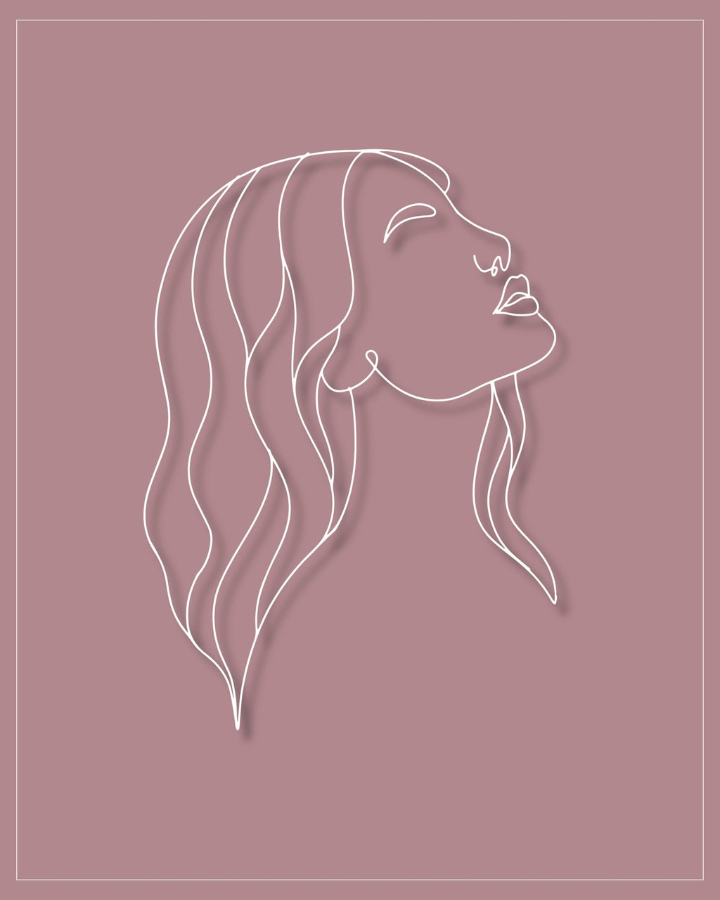 Leo Zodiac Print | Minimalist Line Art Wall Art