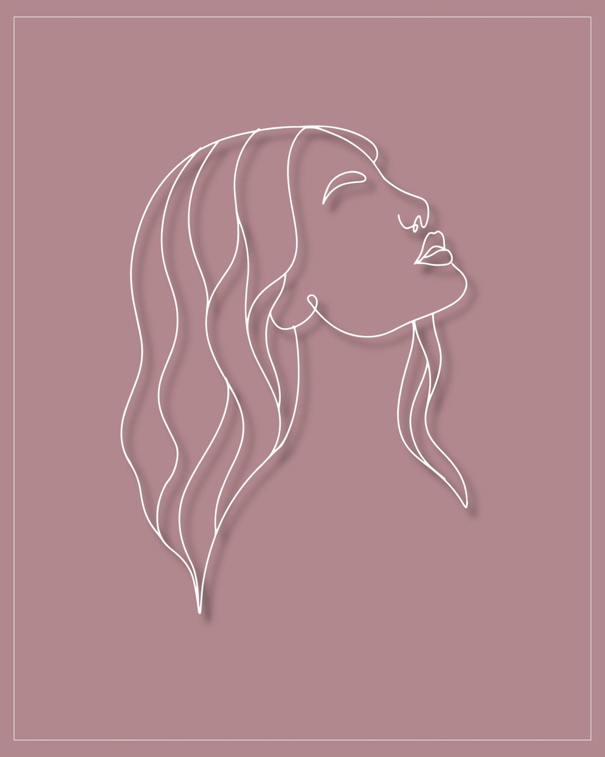 Leo Zodiac Print | Minimalist Line Art Wall Art