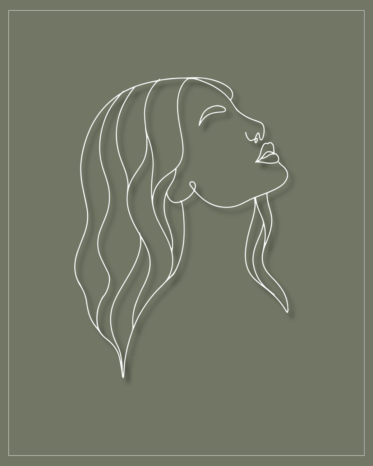 Leo Zodiac Print | Minimalist Line Art Wall Art