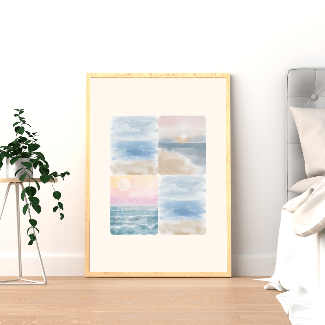 Coastal Dreams Beach Print | Coastal Wall Art