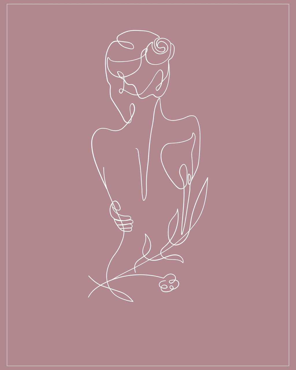 Cancer Zodiac Print | Minimalist Line Art Wall Art