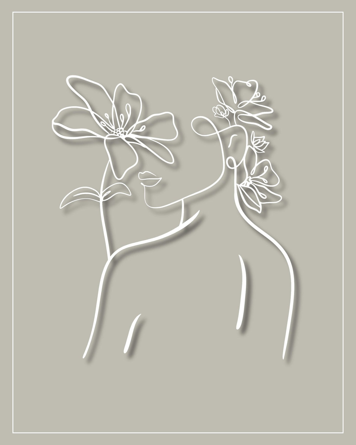 Libra Zodiac Print | Minimalist Line Art Wall Art