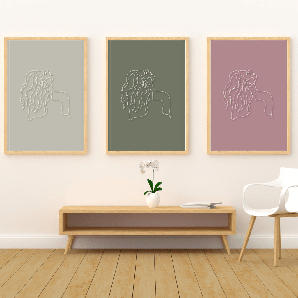 Scorpio Zodiac Print | Minimalist Line Art Wall Art